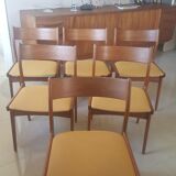 Table and chairs by designer Johannes Andersen Denmark