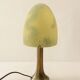 Lampe champignon vintage - pâte de verre