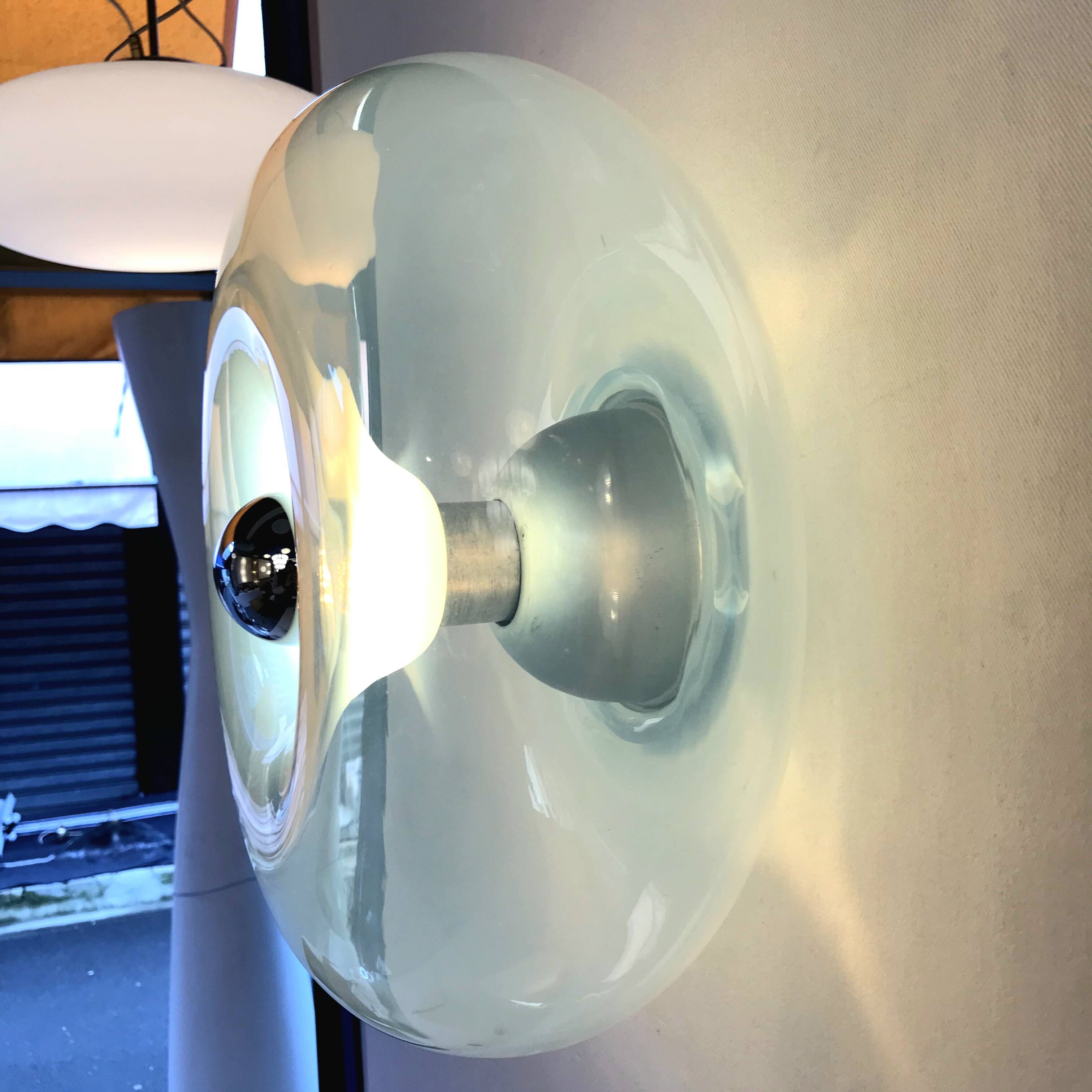 Panta model wall lamp, Giusto Toso, Leucos, 1967