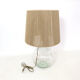 Table lamp from the 70s and 80s and its rope lampshade.