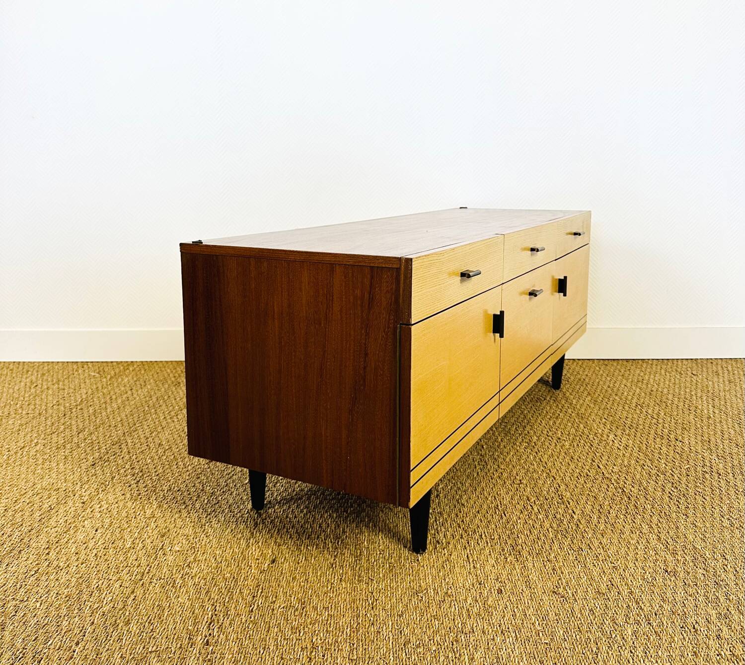 Vintage Scandinavian teak sideboard