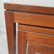 3 teak pull-out tables, signed Barrett, vintage, 1964