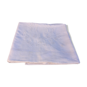 Drap monogramé