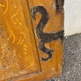 Interior door in painted fir