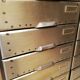 Industrial clamshell cabinet, metal lockers