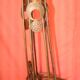 Chandelier in wrought iron from the "art deco" period (1925)