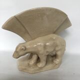 Art deco cracked vase