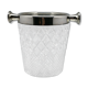 Champagne bucket in cut crystal