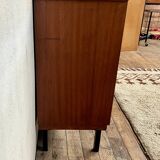 Vintage teak bookcase shelf 1960