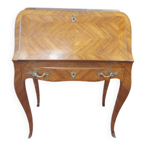 bureau de pente, dos