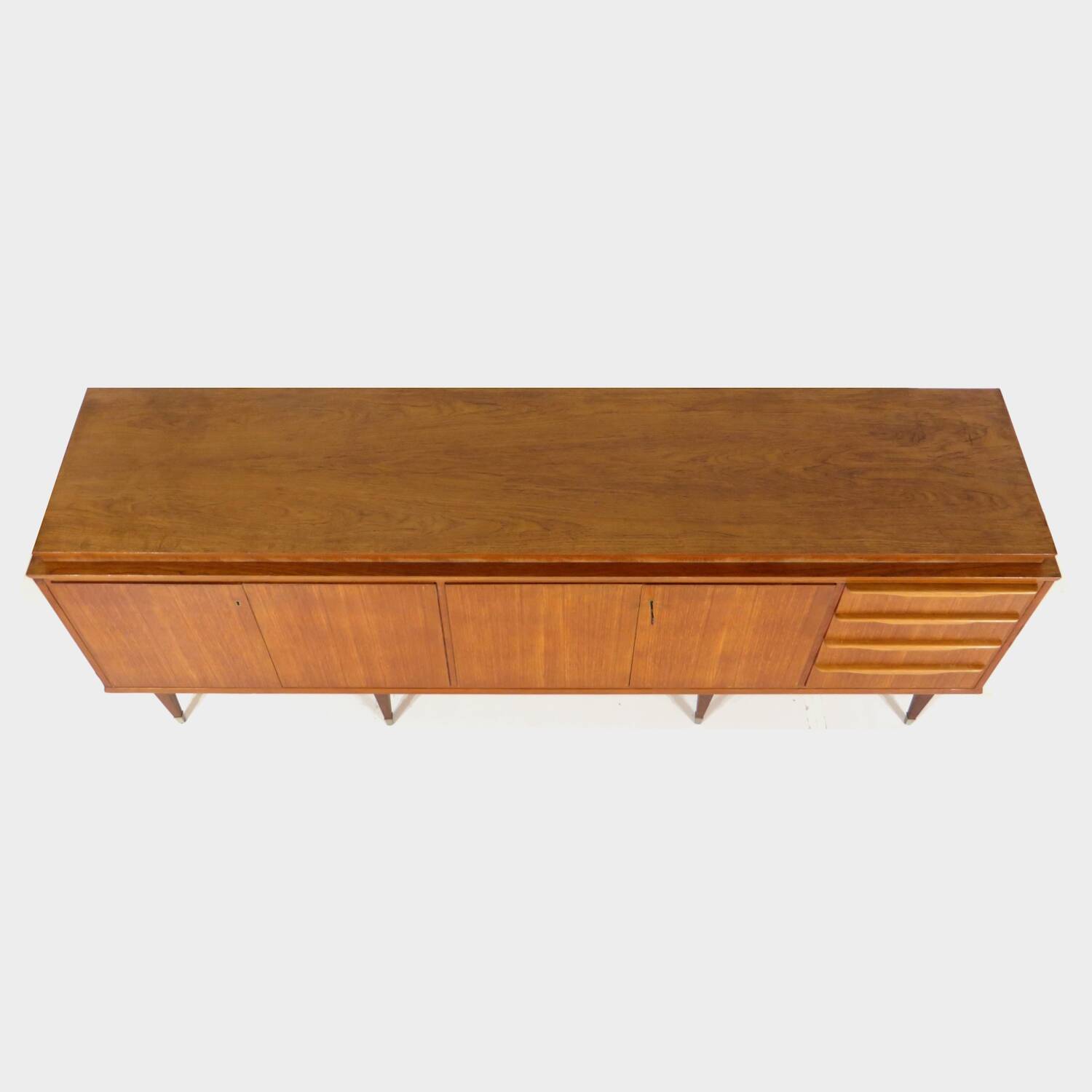 Vintage mid century modern sideboard in teak, 1960s