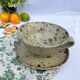 Pyrite stoneware cup and saucer set