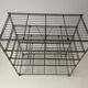 Free-standing industrial shelf with a metal structure, 4 shelves, 1960s, Germany.