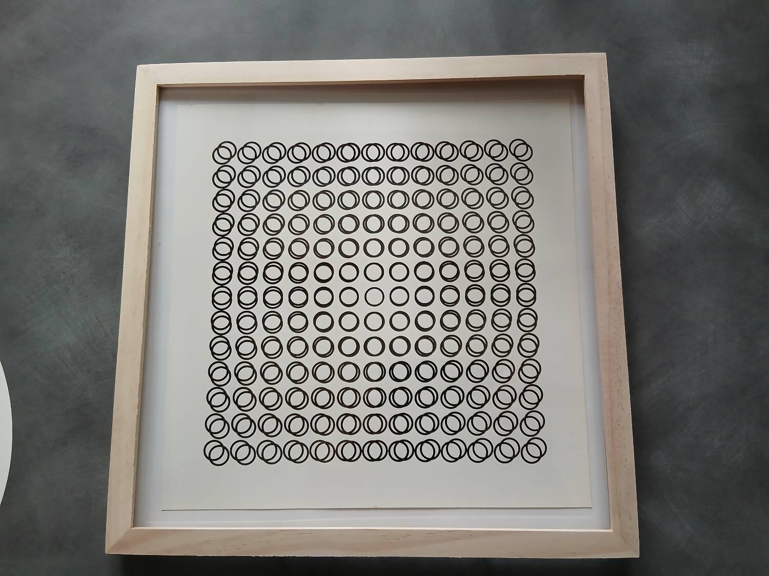 Victor Vasarely Kinetic Serigraph Deep V5