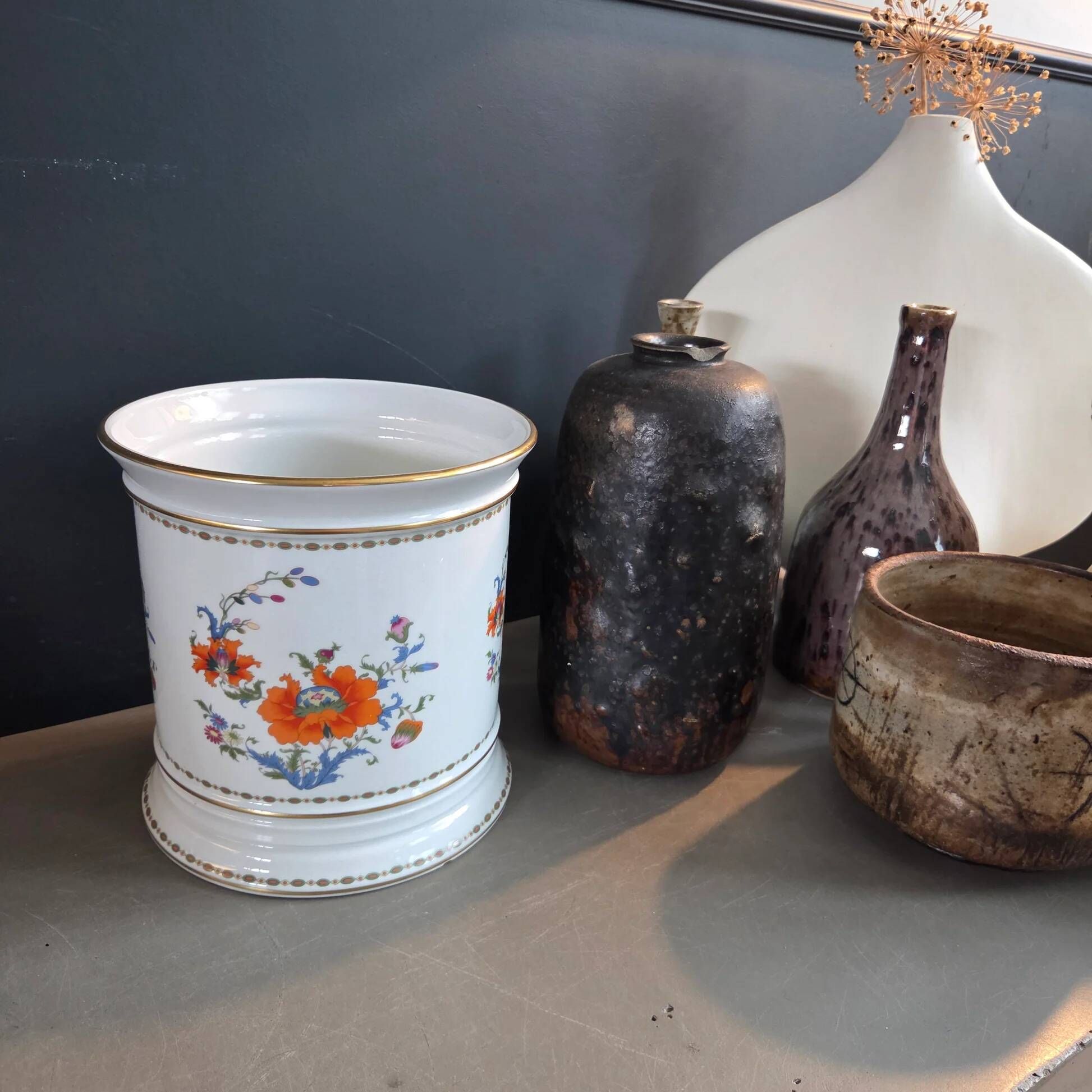 Cache-pot in Limoges porcelain – Raynaud & Cie