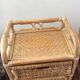 Rattan and wicker rag duo from the 70s