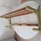 Vintage 60s wall coat rack