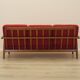 Red sofa CIGAR, Danish design, 1960s, Hans J. Wegner for Getama