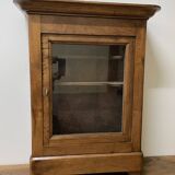 Verriot or walnut display case