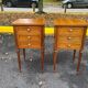 Pair of Louis XVI bedsides