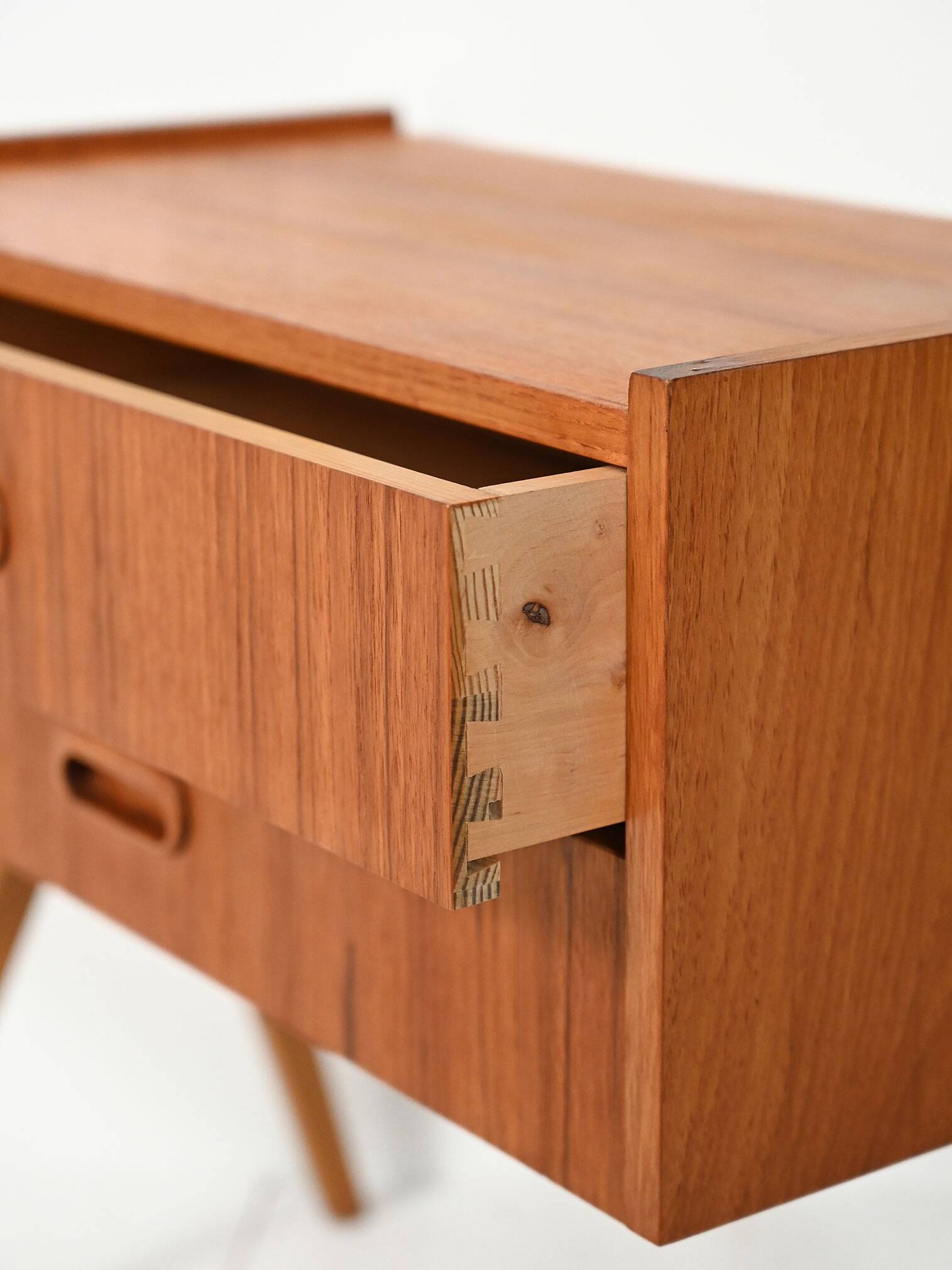 Scandinavian teak bedside table from the 1960s