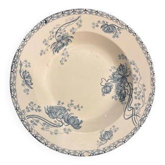 4 Royat plates U&C Sarreguemines