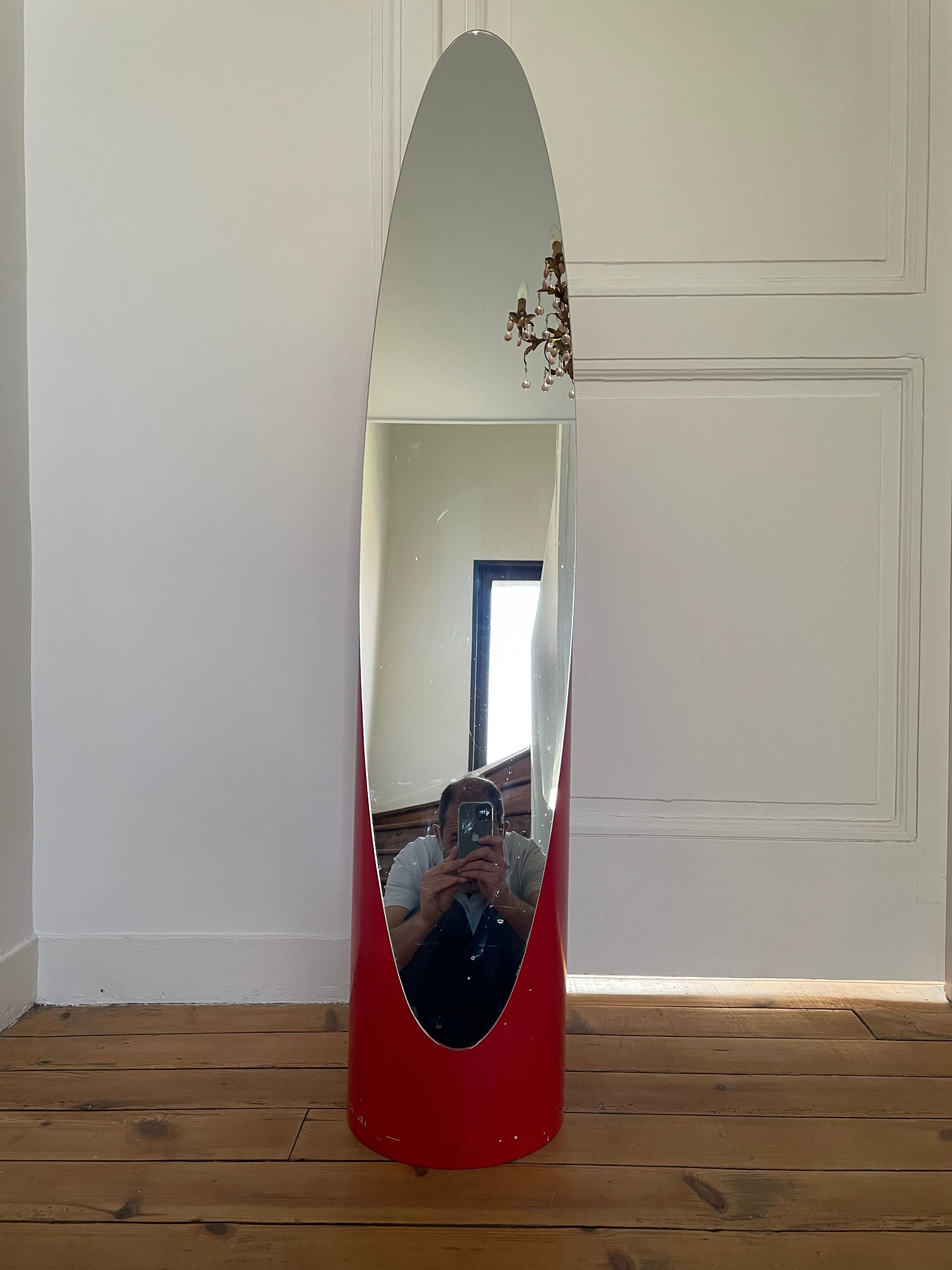 Pop Art mirror "Lipstick"