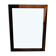 Wood frame 74 x 57.5, black border
