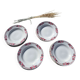 Lot of 4+4 vintage Ceranord St Amand "Roubaix" plates in perfect condition.