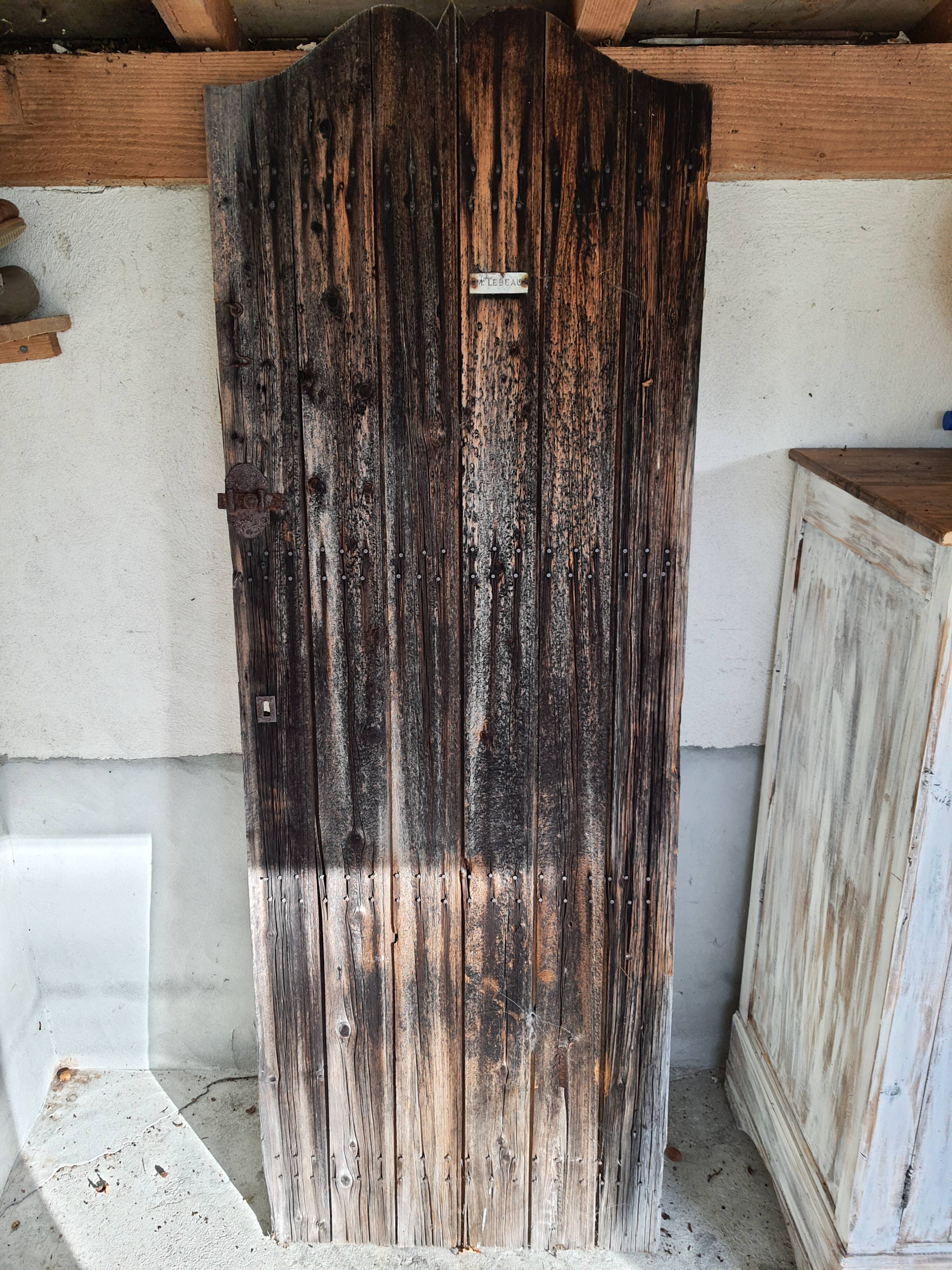 Set de 2 portes ancienne