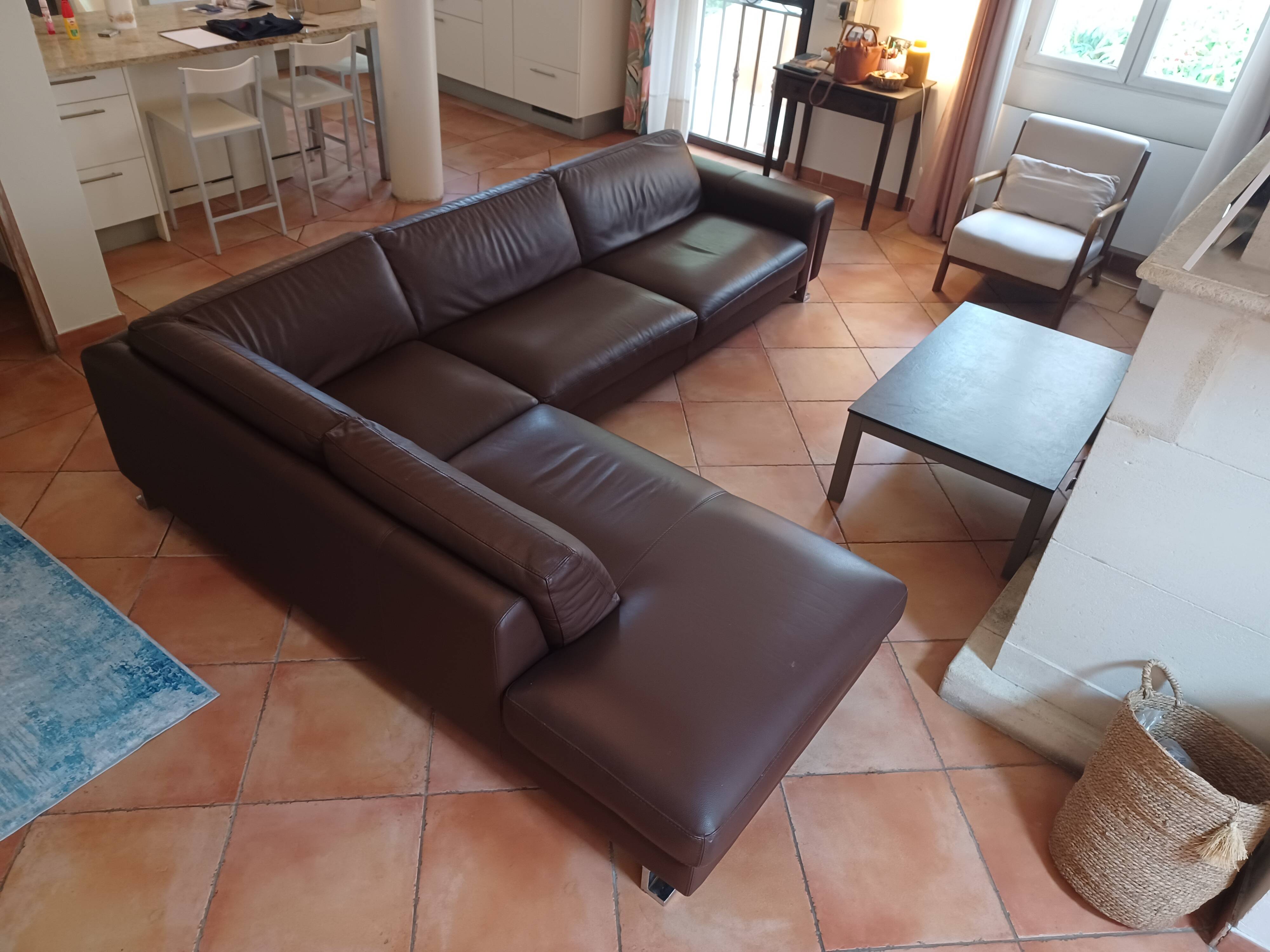 Roche bobois island sofa
