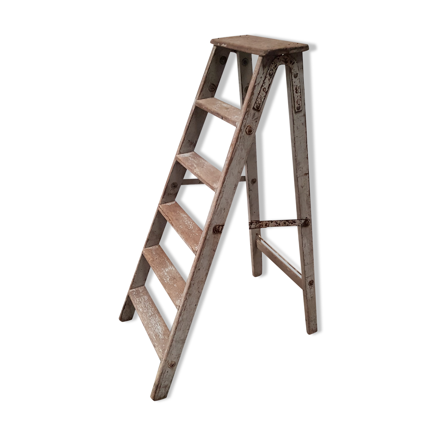 Escabeau de peintre en bois, pliante