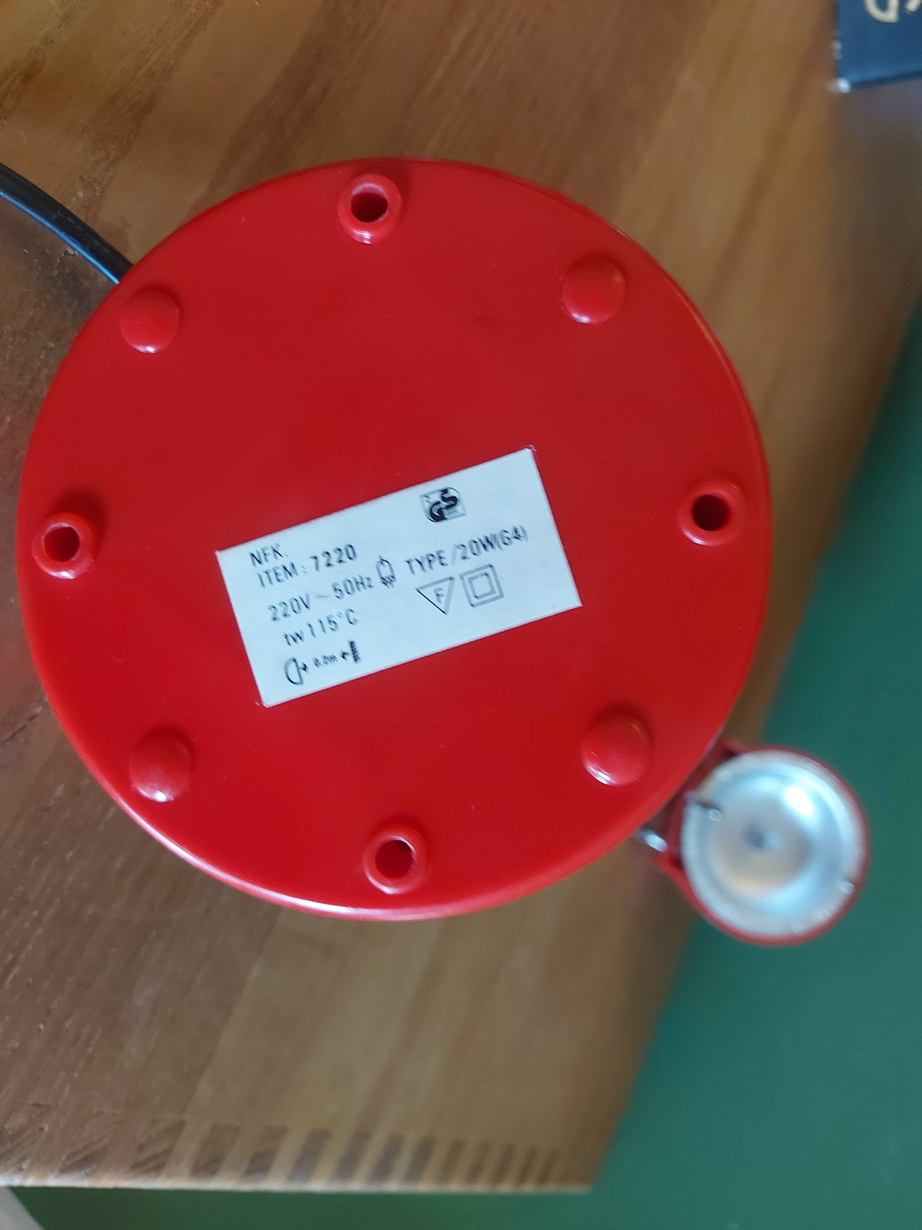 Telescopic lamp, vintage 80'S