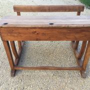 Bureau d’écoliers des années 1950/60 en très bon état