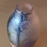 Glass paste vase