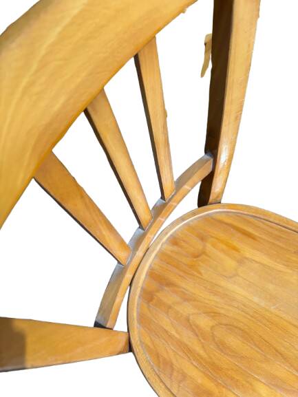 Set of 9 bistro chairs