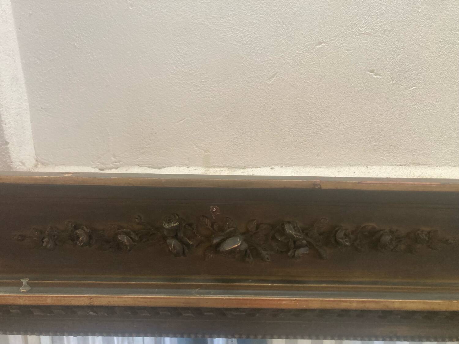 Chimney mirror trumeau