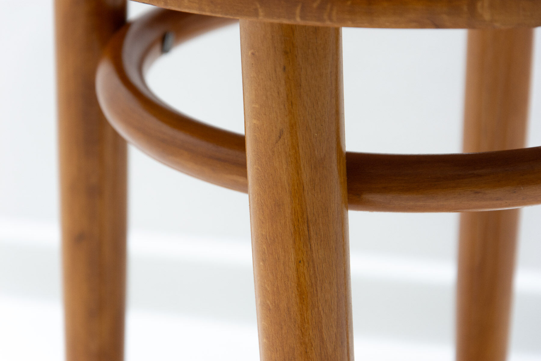 Thonet bentwood stool, 1920´s, czechoslovakia