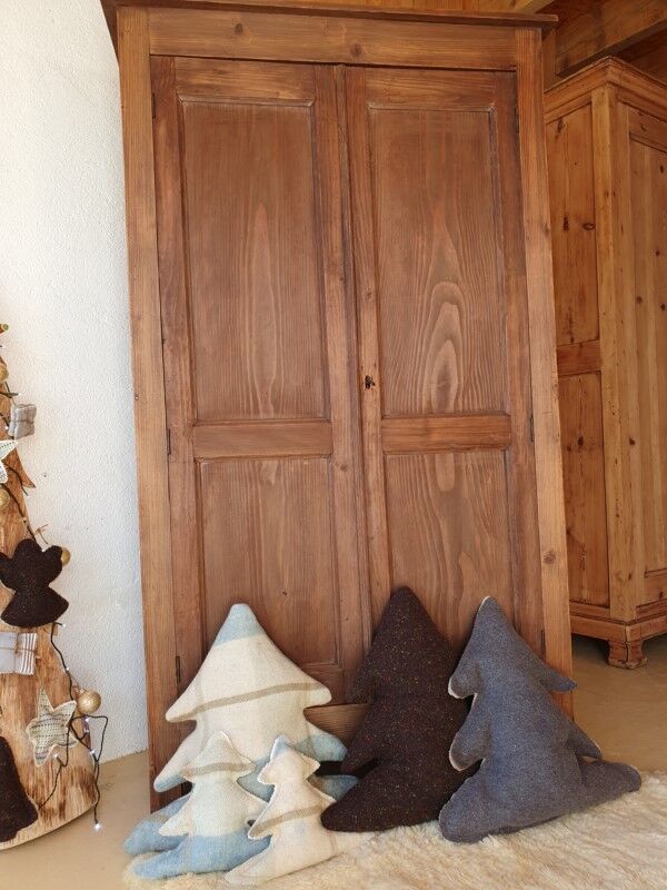 Small Parisian cabinet raw wood