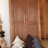 Small Parisian cabinet raw wood