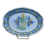 Plat du XIXème en faïence "cul noir"