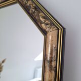 Vintage octagon mirror