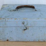 Old wooden toolbox