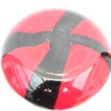 Opalina fiorentina glass vase