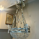 Louis XVI basket chandelier