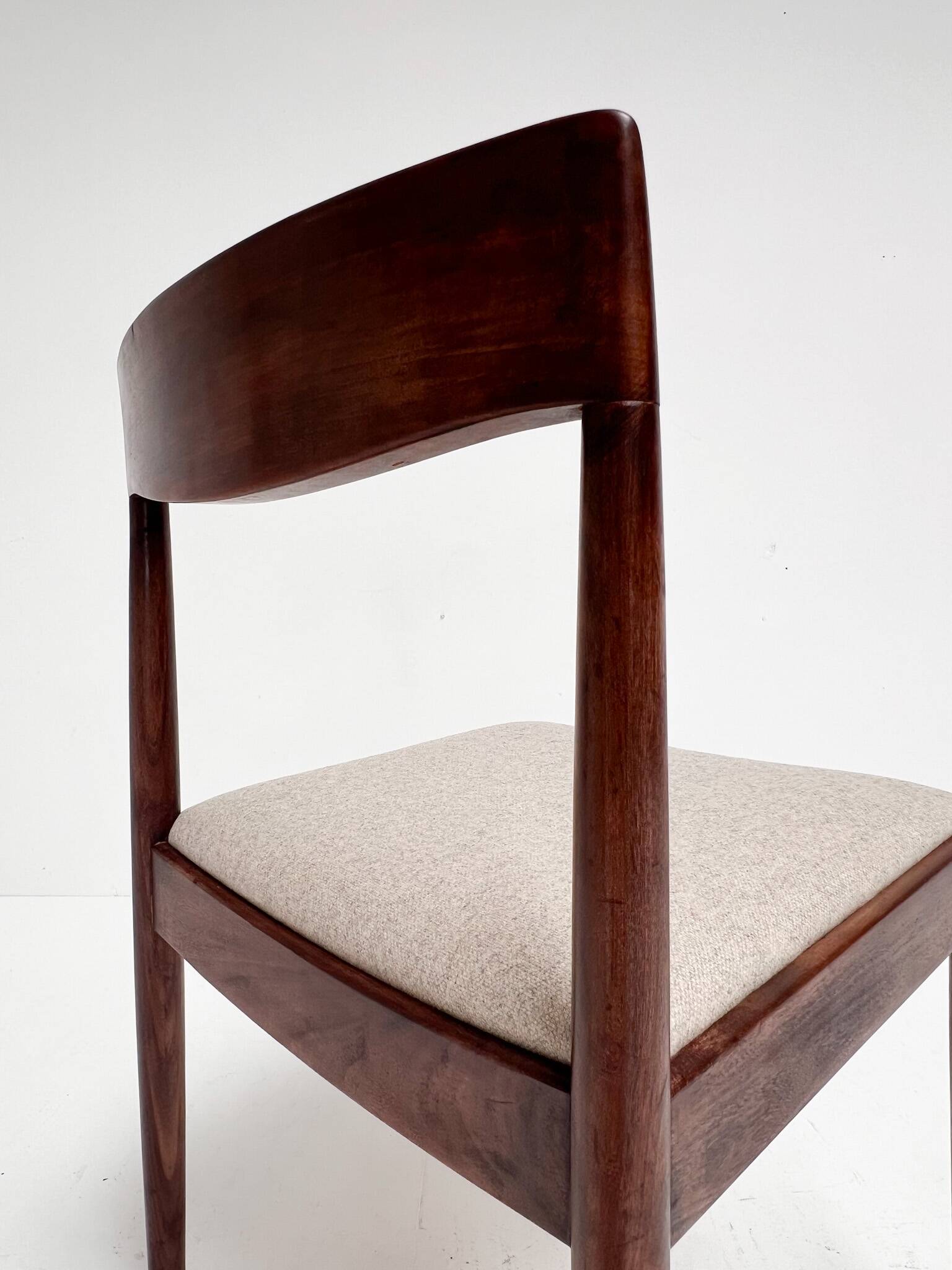 Set of 4 Mid Century Danish design chairs, 1960s