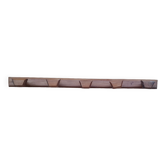 Wooden coat rack