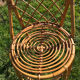 6 vintage wicker chairs 1960