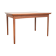 Danish teak extendable dining table