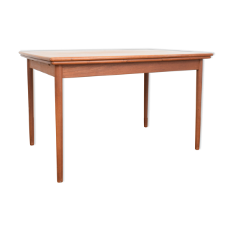Danish teak extendable dining table
